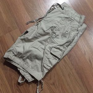 Loft tan shorts, city shorts